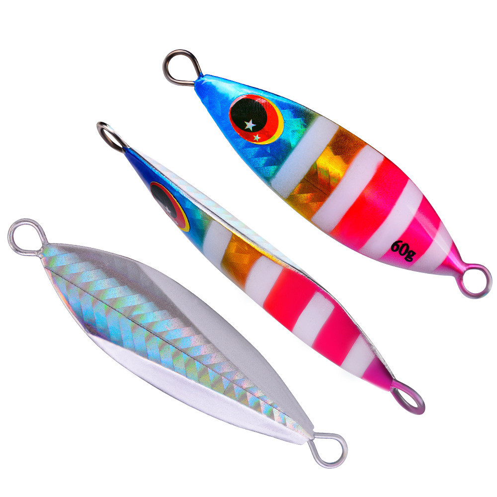 Fishing Lure Spoon - Metal Slow Jig Lure Hard Artificial