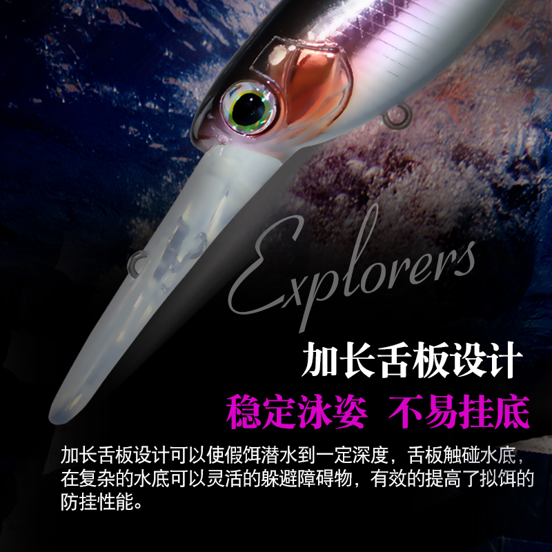 Suspending Minnow Fishing Lure - огляд і ціна Fishing Lure Jerkbait