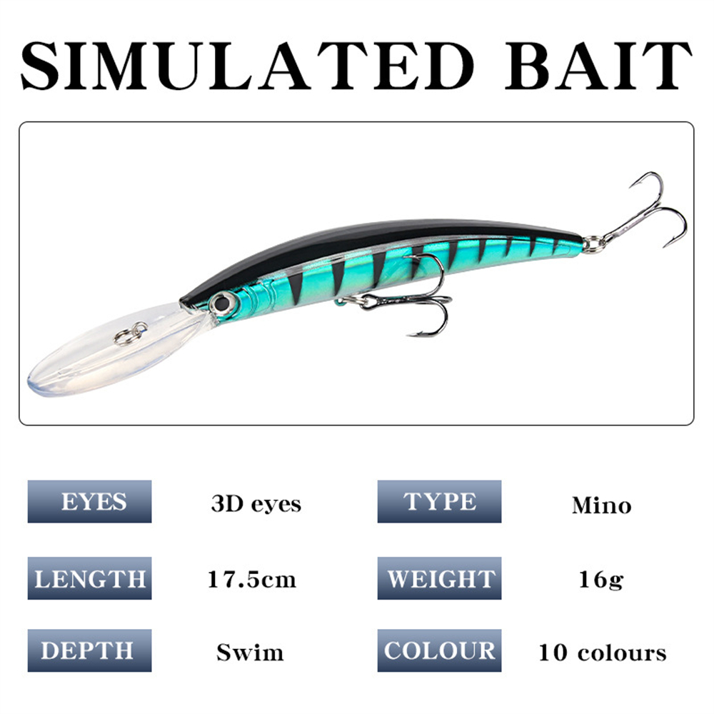 Long Tongue Minnow Fishing Lur - огляд і ціна Fishing Lure Jerkbait