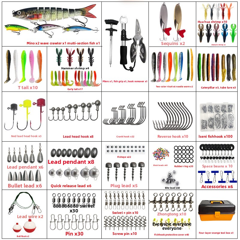 Large 4-Layer Outdoor Fishing  - огляд і ціна Fishing Lure Accessories