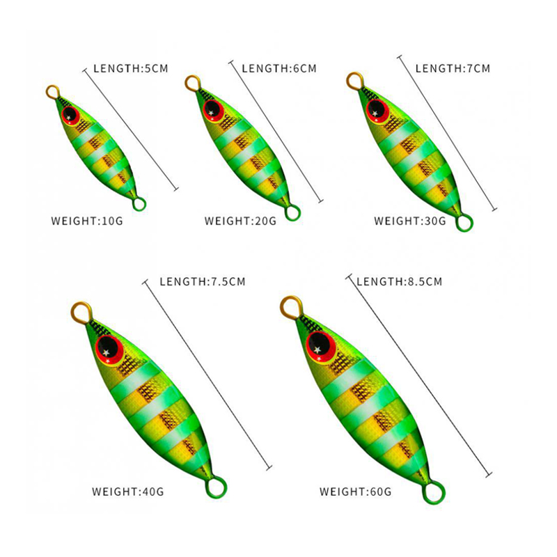 Metal Slow Jig Lure Hard Artif - огляд і ціна Fishing Lure Spoon