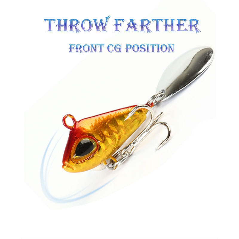 1pc 6/11/18/22g VIB Crankbaits - огляд і ціна Fishing Lure Spoon