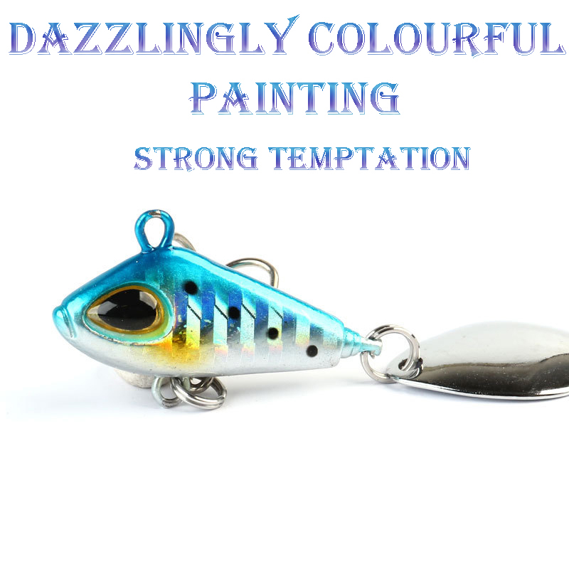 1pc 6/11/18/22g VIB Crankbaits - огляд і ціна Fishing Lure Spoon