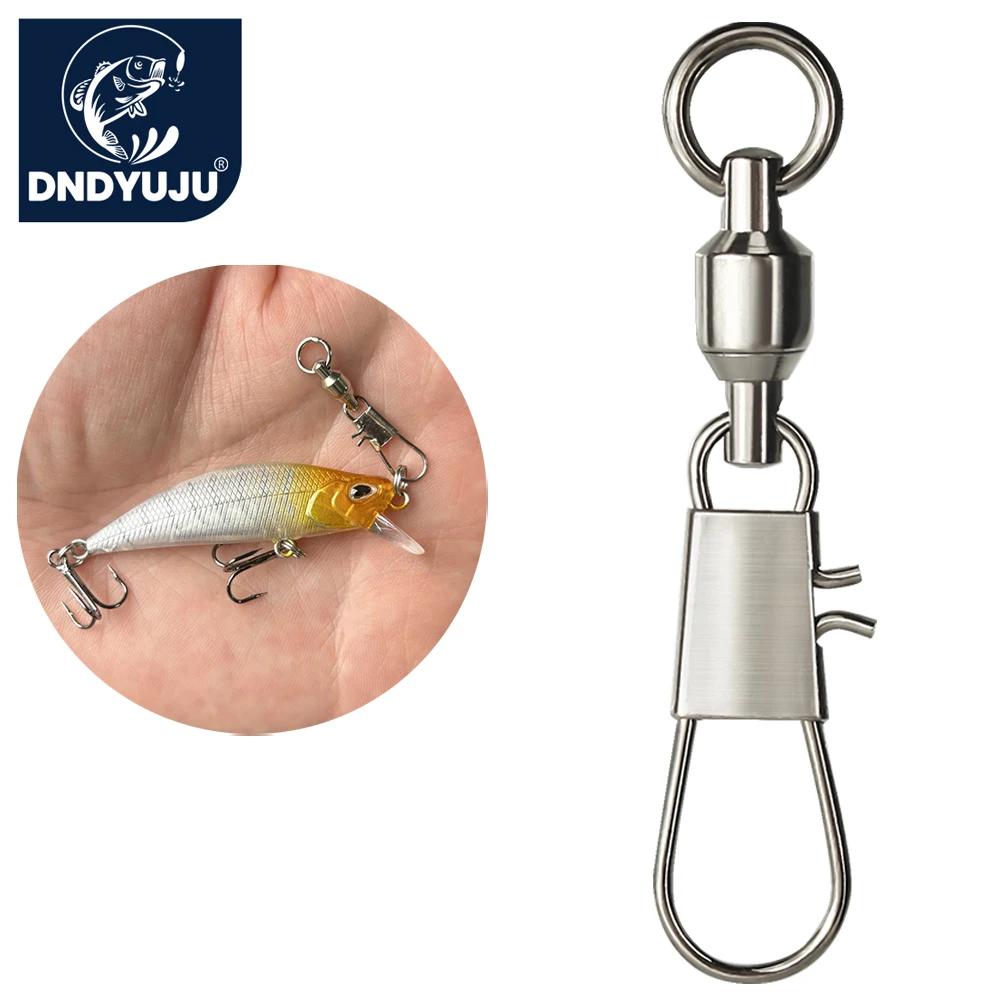 DNDYUJU 50pcs Fishing Swivels  - огляд і ціна Fishing Lure Accessories