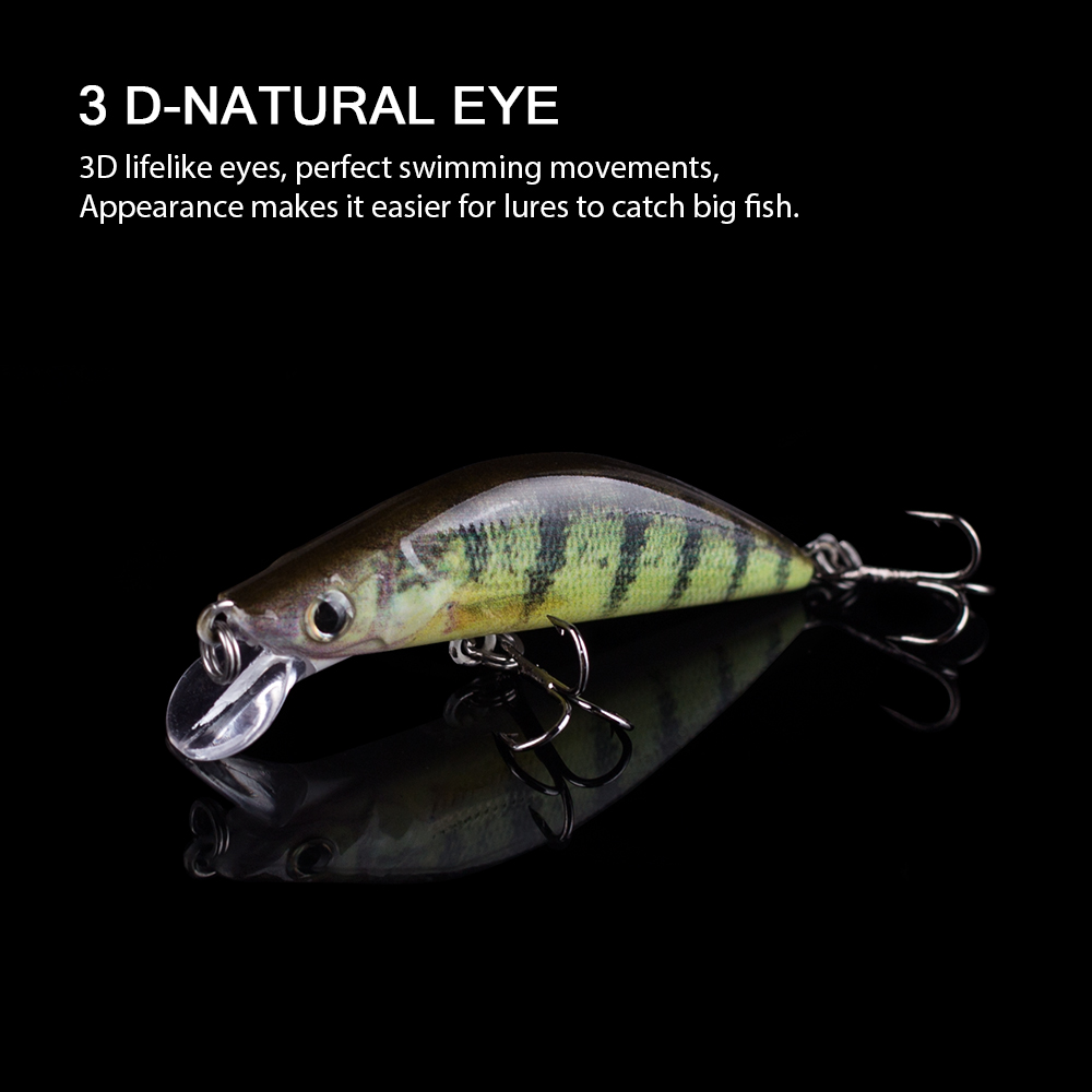 Hanlin Mini Minnow 55mm 5.8g F - огляд і ціна Fishing Lure Swimbait