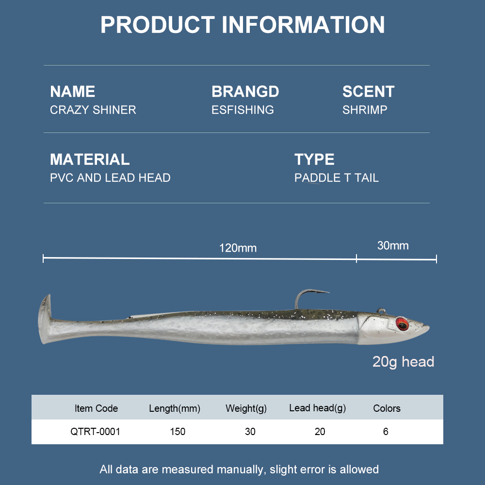 ESFISHING Soft Fishing Lures L - огляд і ціна Fishing Lure Swimbait