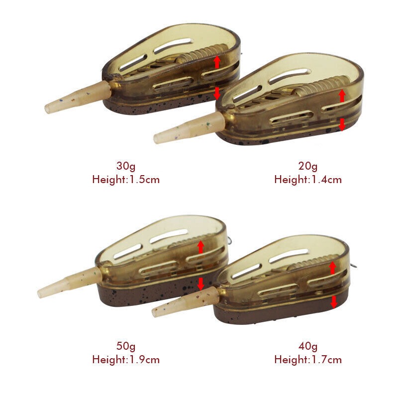 5Pcs Embed Feeder for Fishing  - огляд і ціна Fishing Lure Making Kit